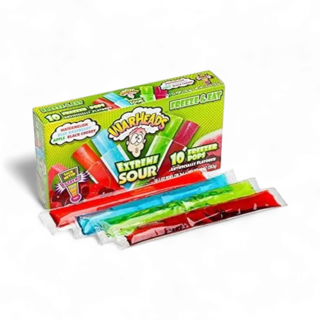 Warheads Freezer Pops 1oz - 10ct