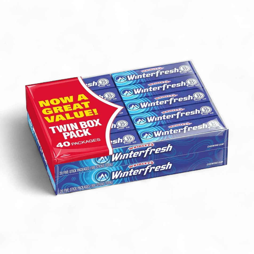Wrigley's Winterfresh Gum 5pc - 40ct