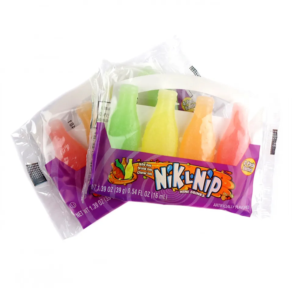 Nik L Nip Wax Bottles Candies Bulk 18lb