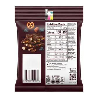 Hershey's Milk Chocolate Bark 3.1oz - 12ct