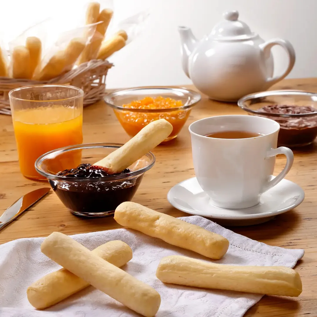 I Macoritti Italian Breadsticks with Extra Virgin Olive Oil - Case of 200