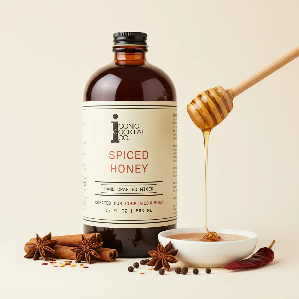Spiced Honey - Handcrafted Cocktail Mixer
