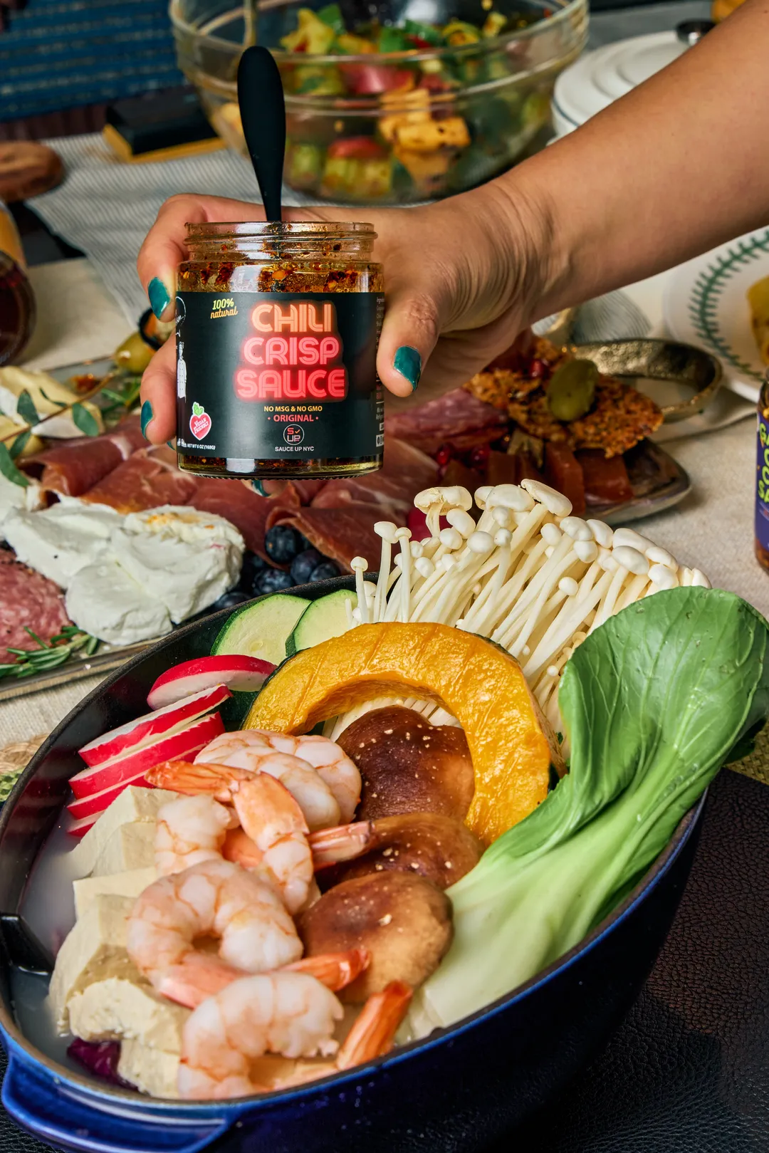 100% All-Natural Chili Crisp Sauce - Extra Spicy
