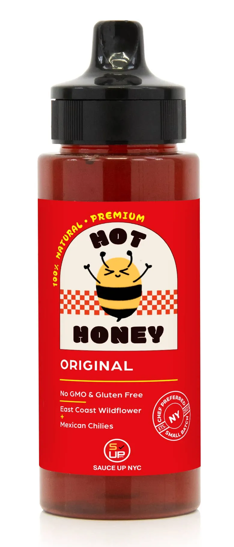 100% All-Natural Hot Honey - Original Honey Bee Delight Food