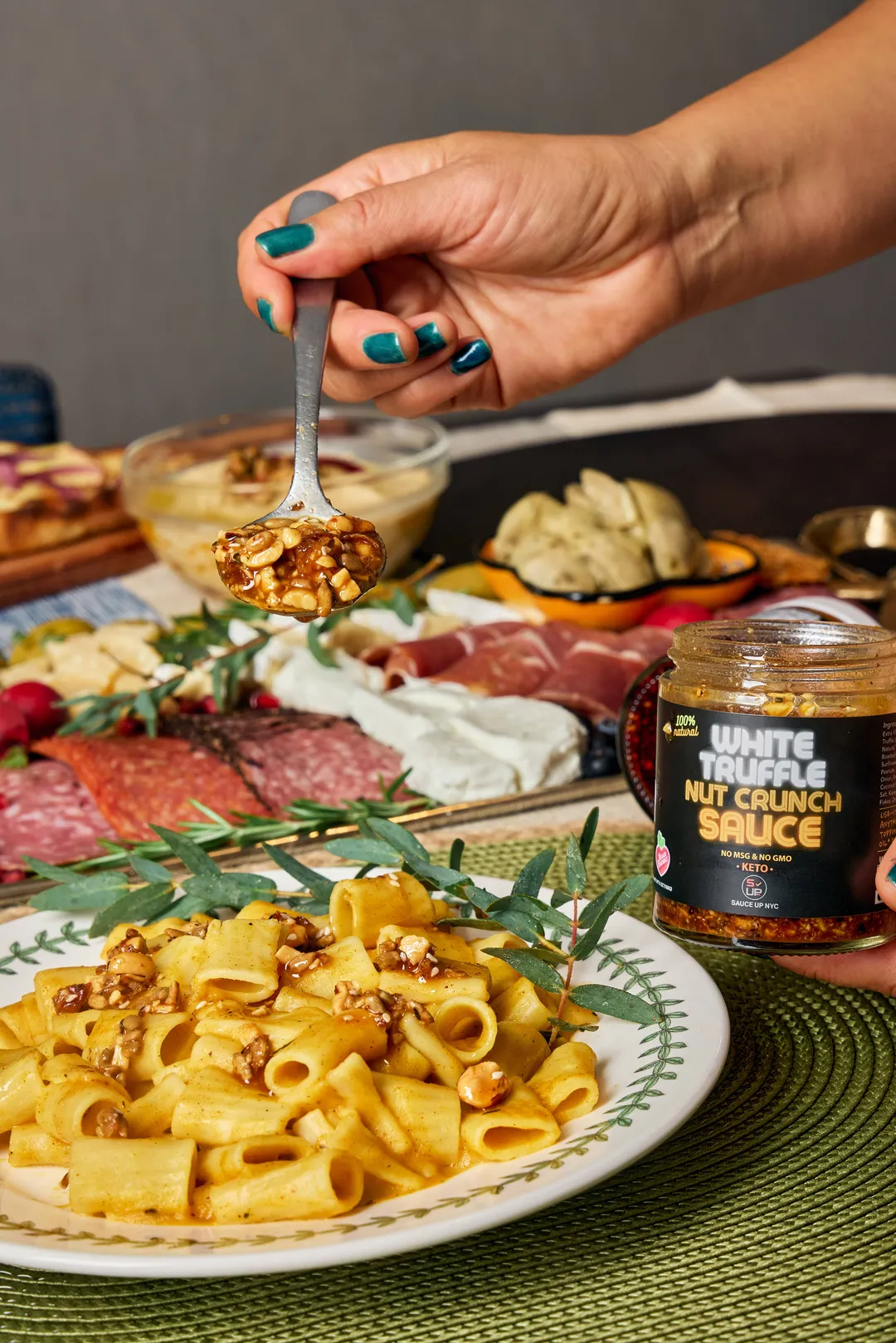 100% All-Natural Nut-Crunch-Sauce - White Truffle