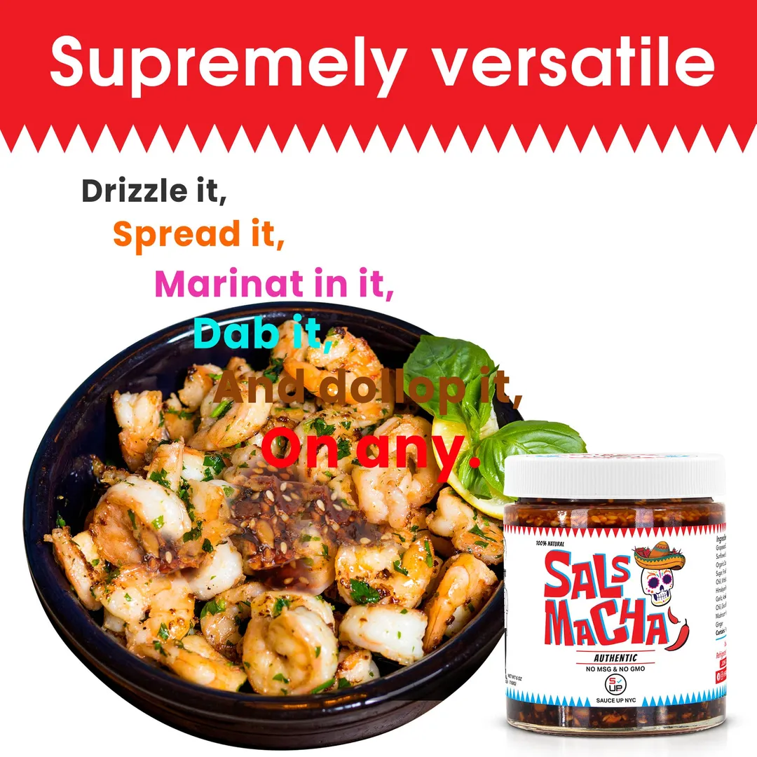 100% All-Natural Salsa Macha - Authentic