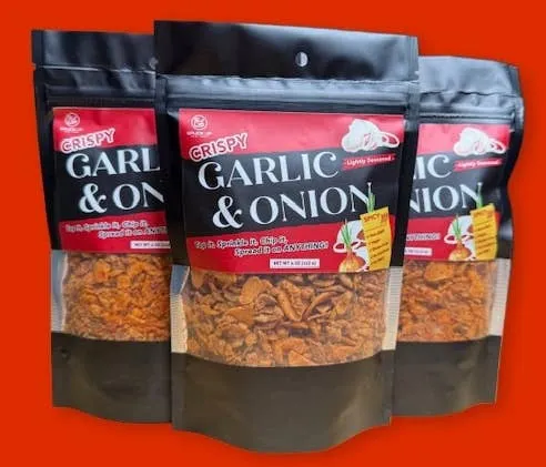 100% Real Crispy Garlic & Onion (Extra Spicy) - Topping!