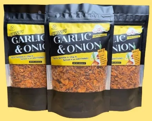 100% Real Crispy Garlic & Onion (Mild) - Topping!
