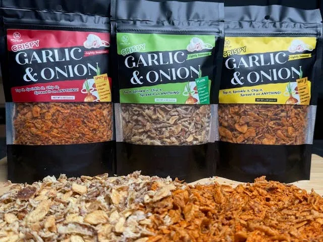 100% Real Crispy Garlic & Onion (Mild) - Topping!