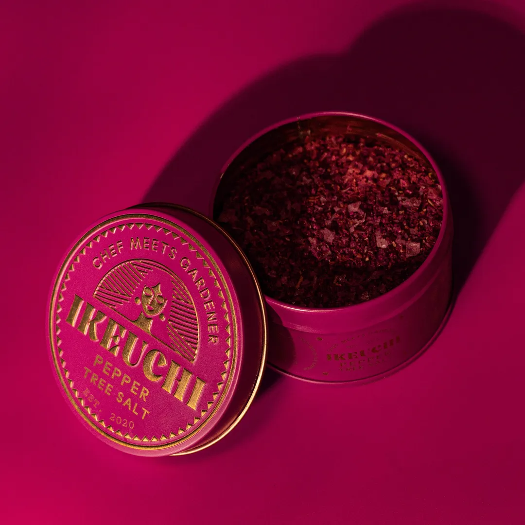 Pink Pepper Tree Salt | Garden Grown Finishing Salt