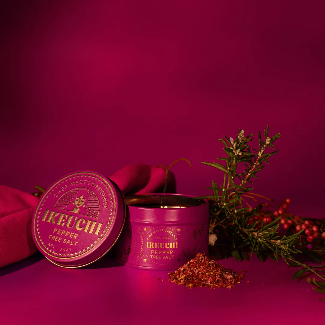 Pink Pepper Tree Salt | Garden Grown Finishing Salt