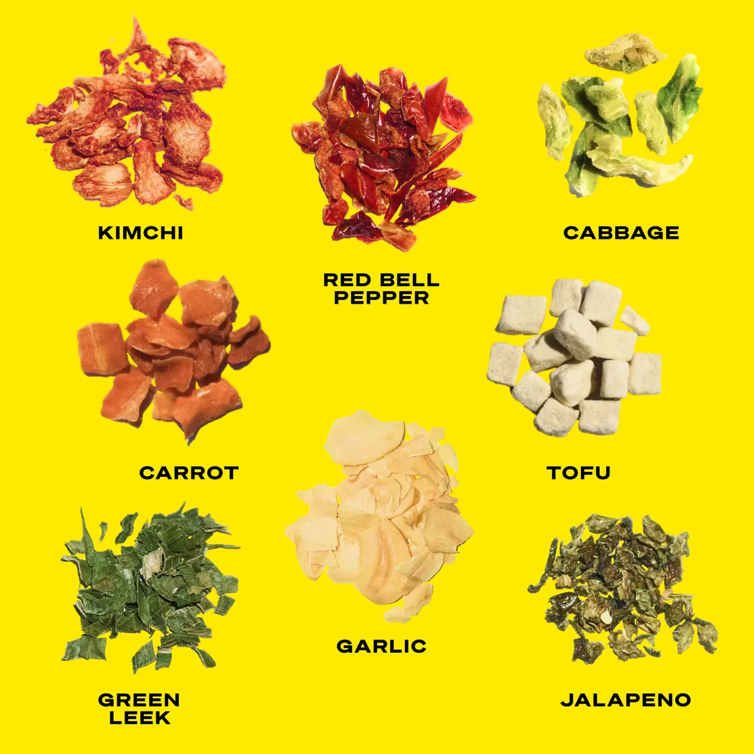 Spicy Garlic Kimchi Topping Mix