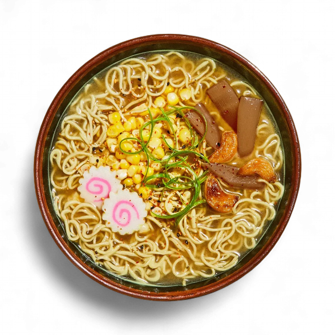 Black Garlic "Chicken" Cup Ramen