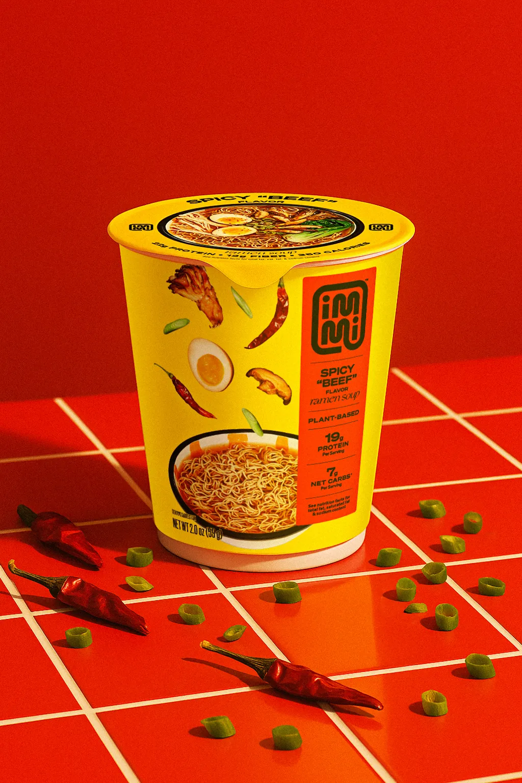 Spicy "Beef" Cup Ramen