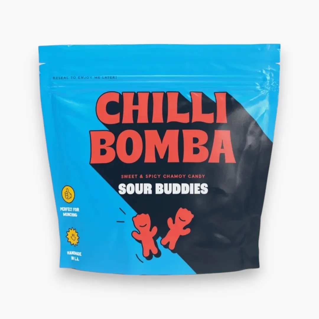 Chilli Bomba Sour Buddies Chili Chamoy Candy - 6pk/8oz