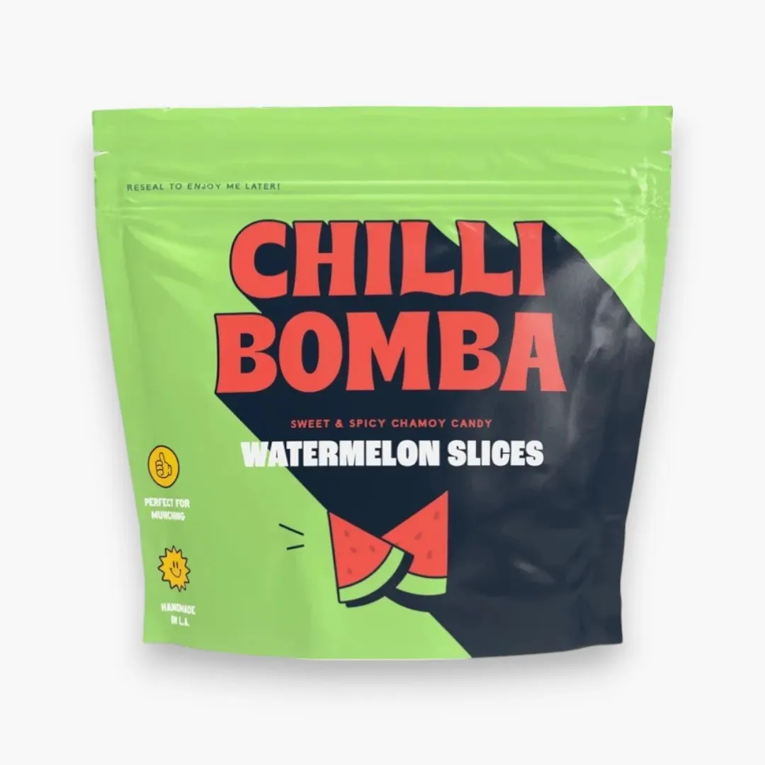 Chilli Bomba Watermelon Slices Chili Chamoy Candy - 6pk/8oz