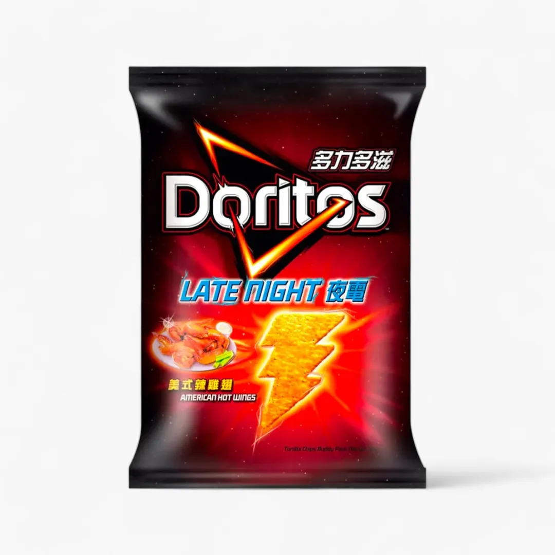 Doritos Chips American Hot Wings Flavor - 48g/12pk