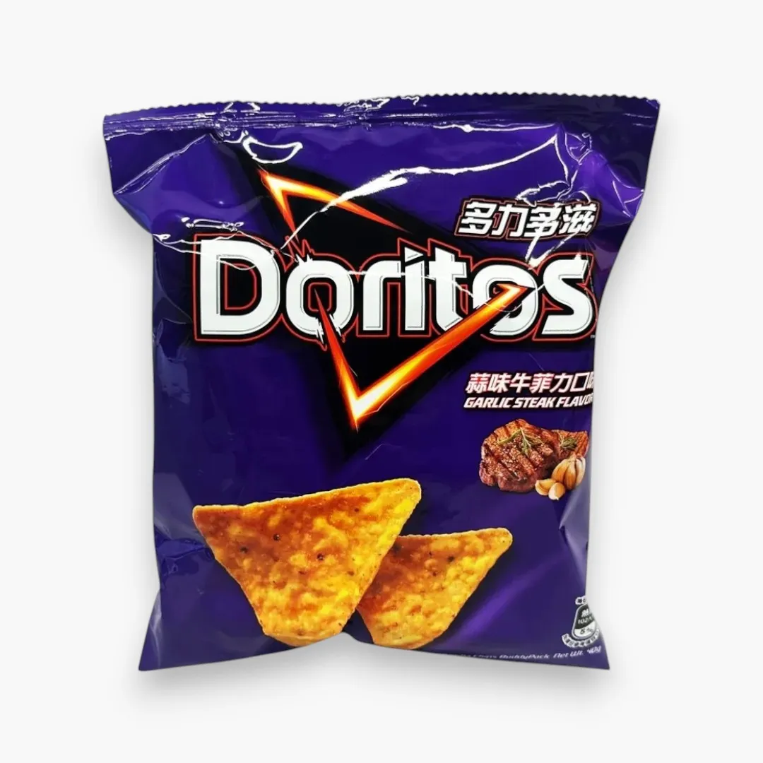 Doritos Chips Garlic Filet Steak Flavor - 48g/12pk
