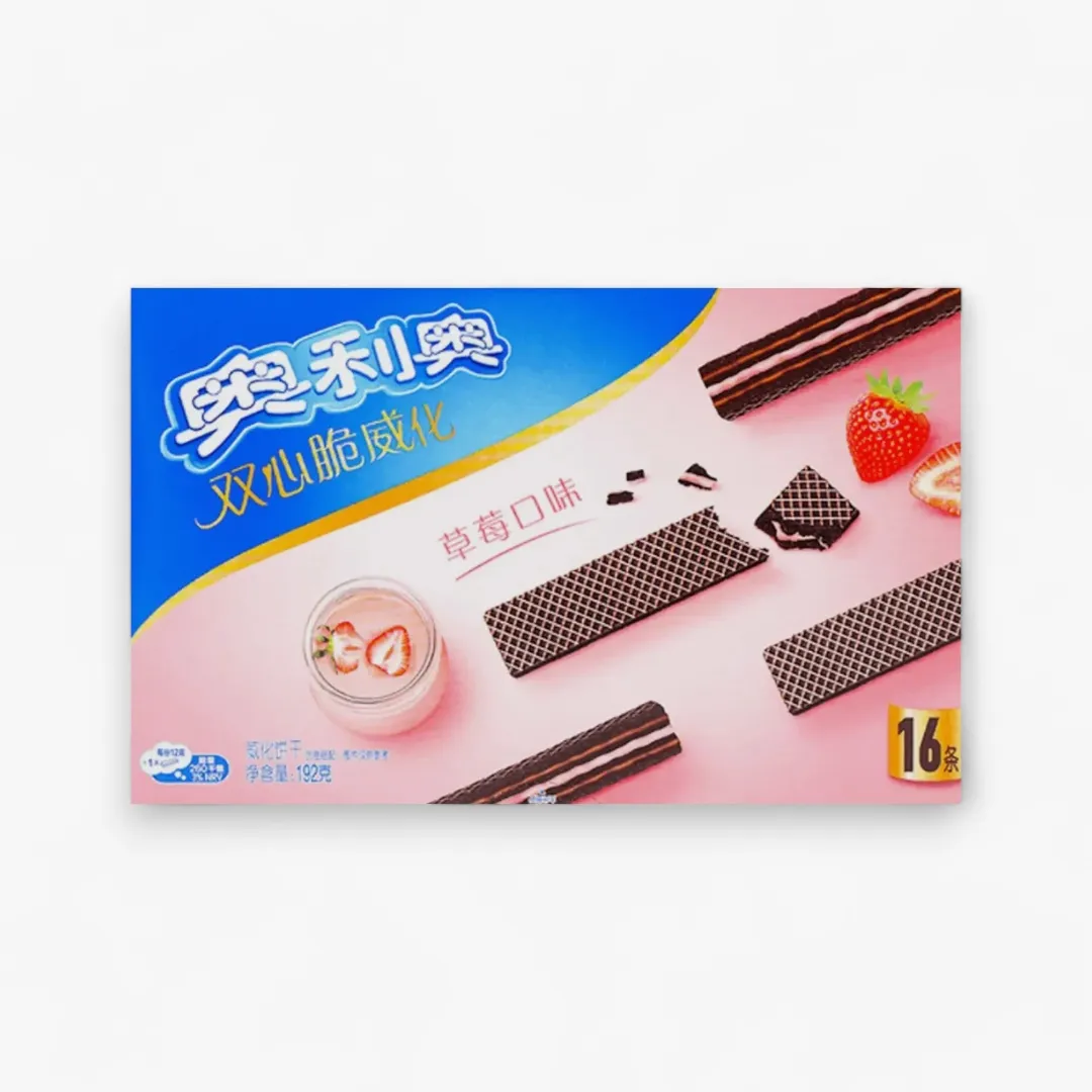 Oreo Strawberry Wafers - 6.7oz/ 96g (16ct Box)
