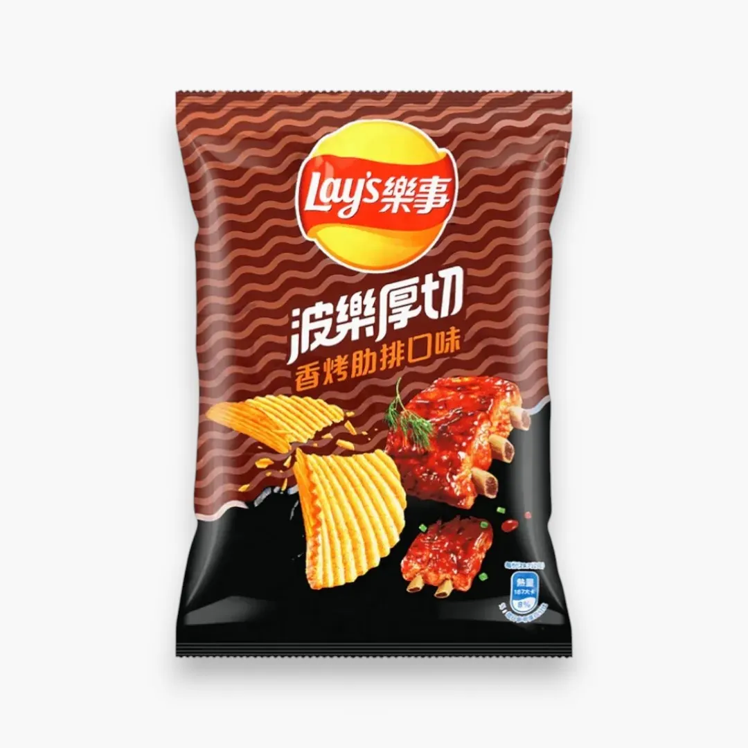 Lay's Potato Chips Bbq Flavor - 34g/ 12pk