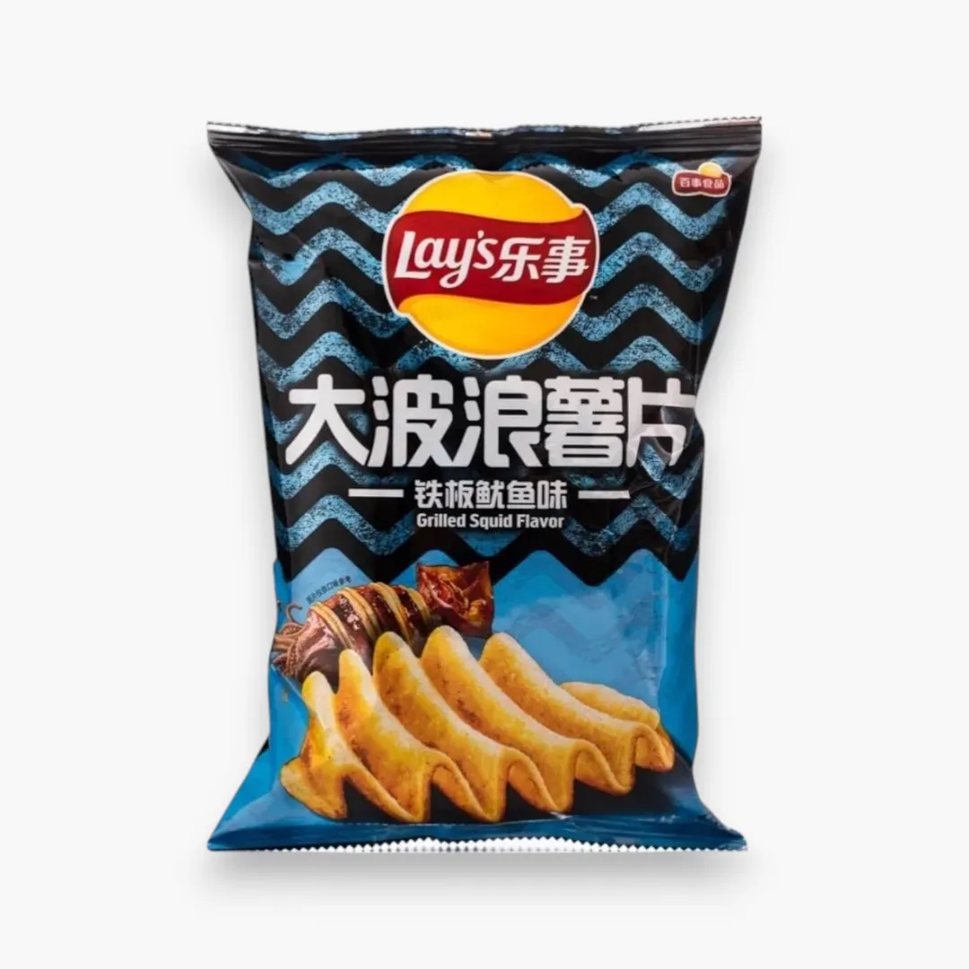 Lay's Potato Chips Grilled Squid Flavor - 70g/ 12pk