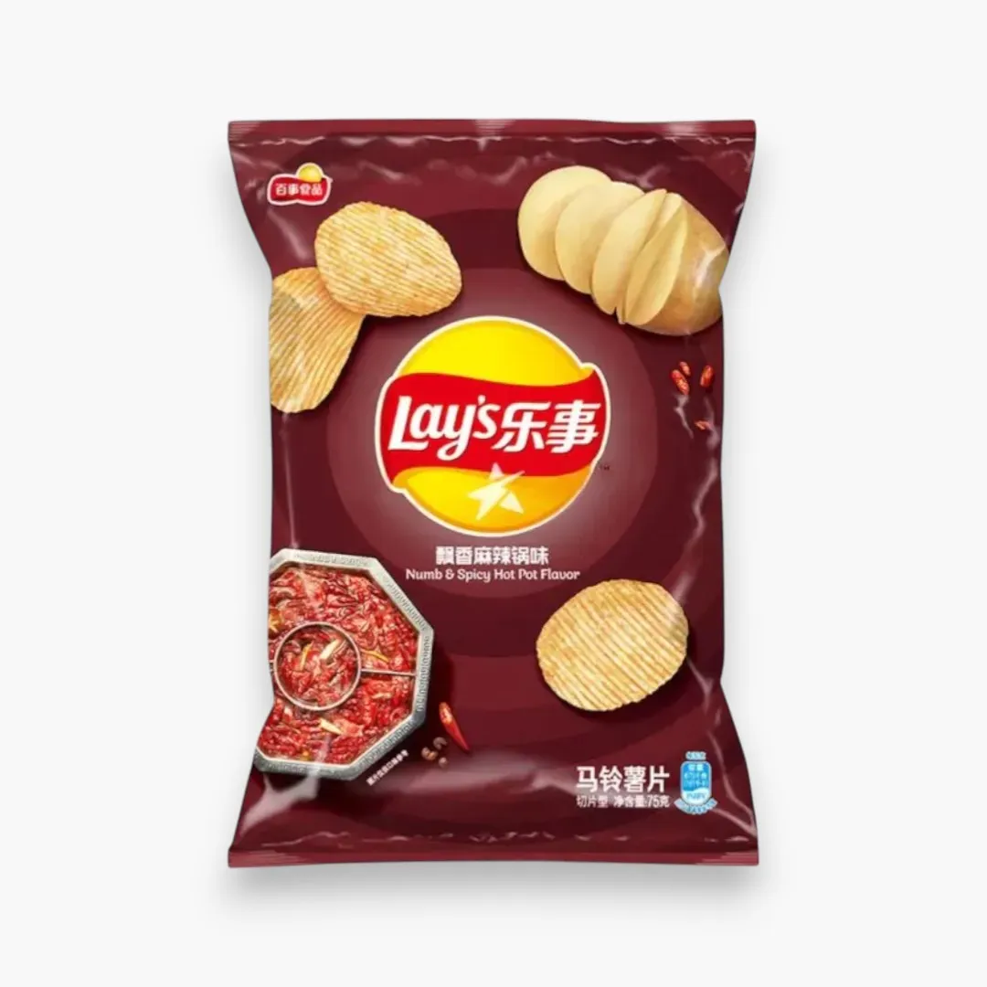 Lay’s Potato Chips Spicy Hot Pot Flavor - 70g/ 12pk