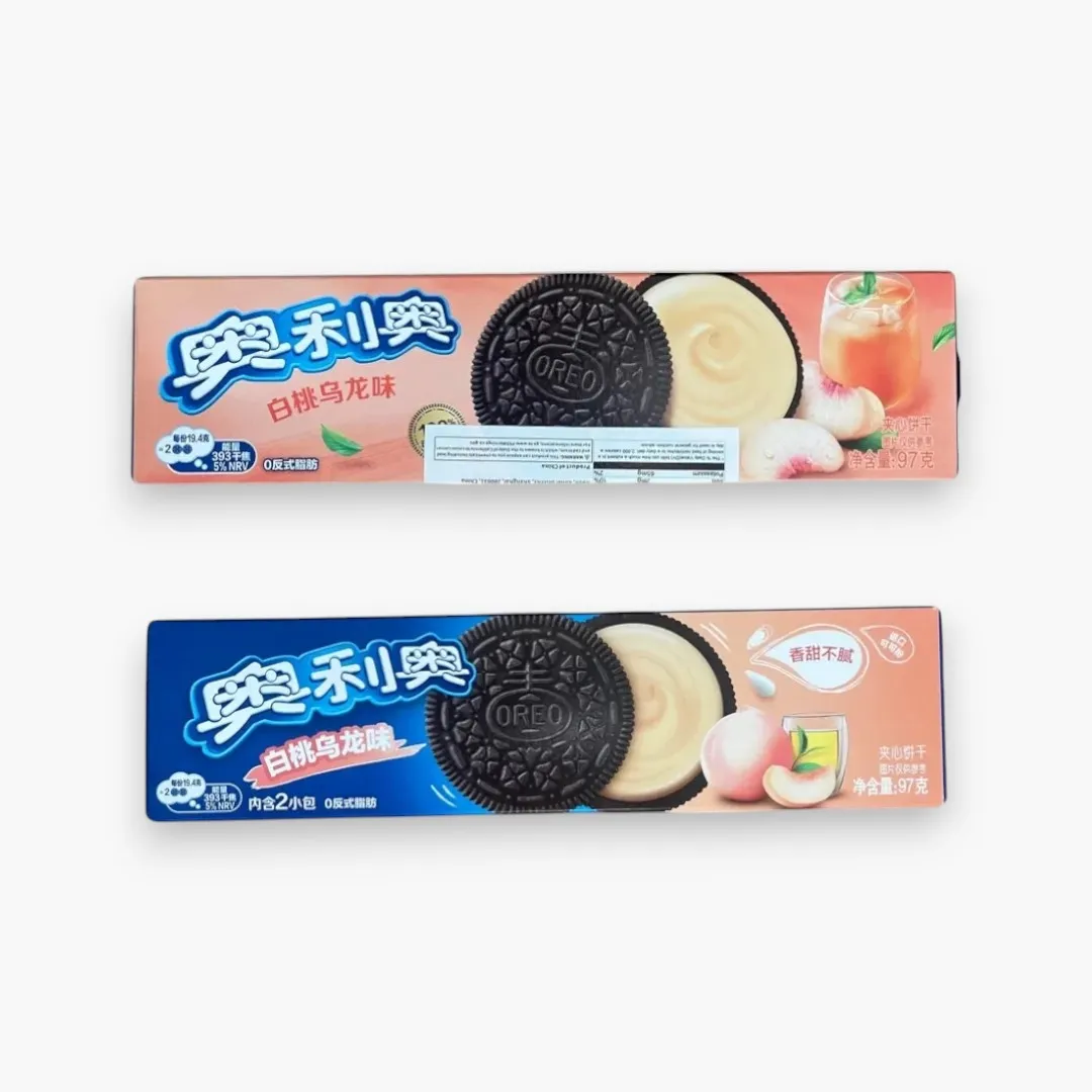 Oreo Cookies White Peach Flavor - 97g/ 12pk