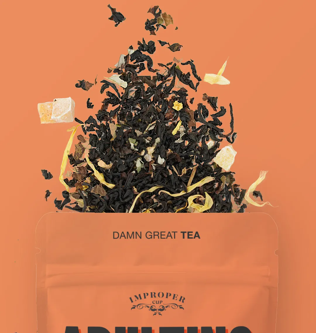 Adulting Sucks Black tea, 20 Servings, Flavoured Tea Blend