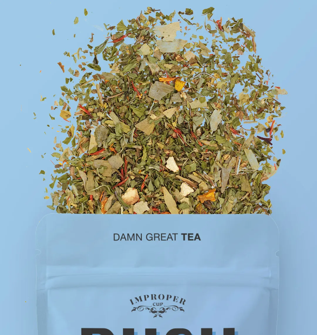 Inbox Insanity Peppermint tea, 20 Servings, Tea Blend