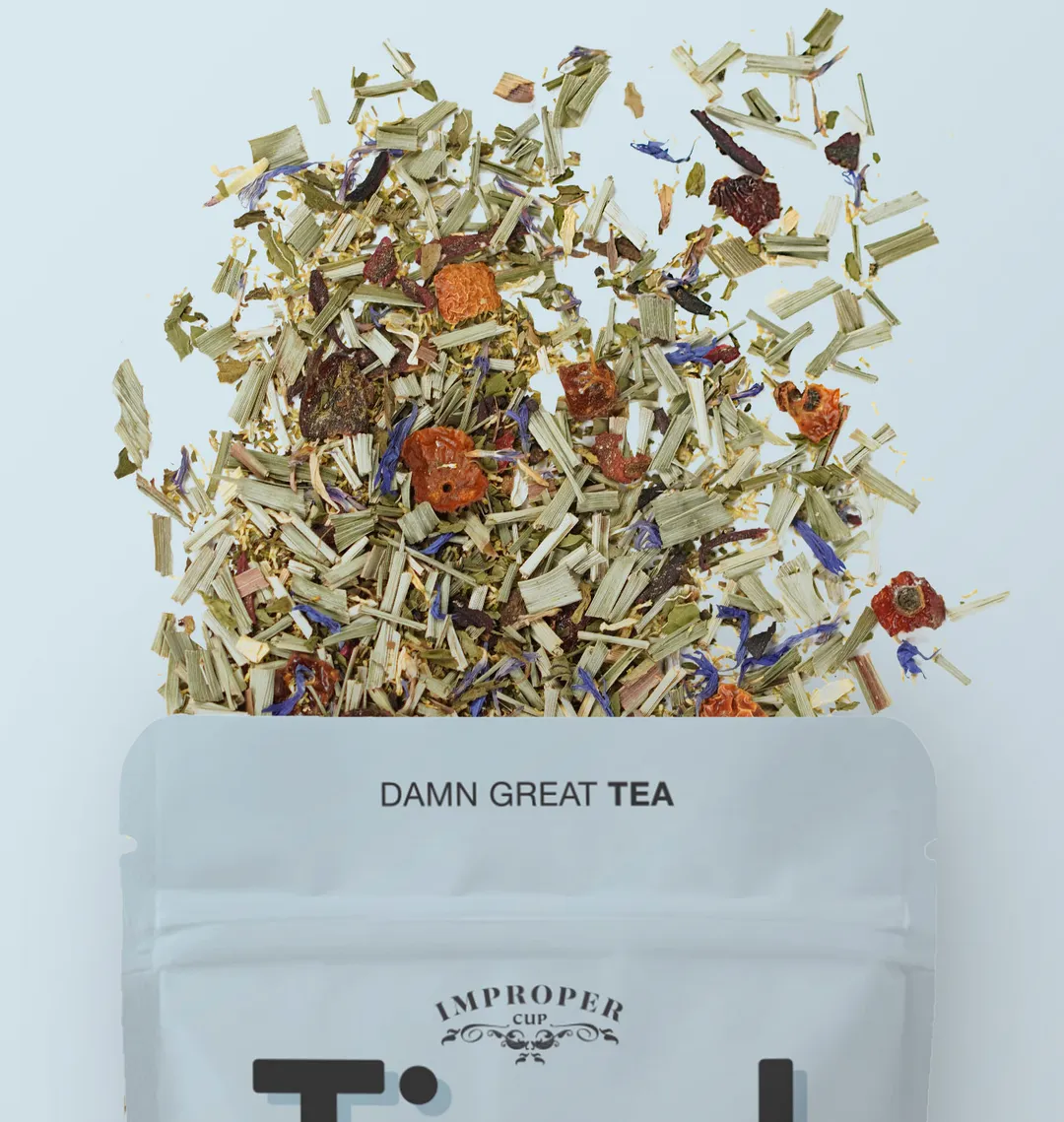 Sleepy As Sh*t Herbal tea, 20 Servings, Functional Tea Blend