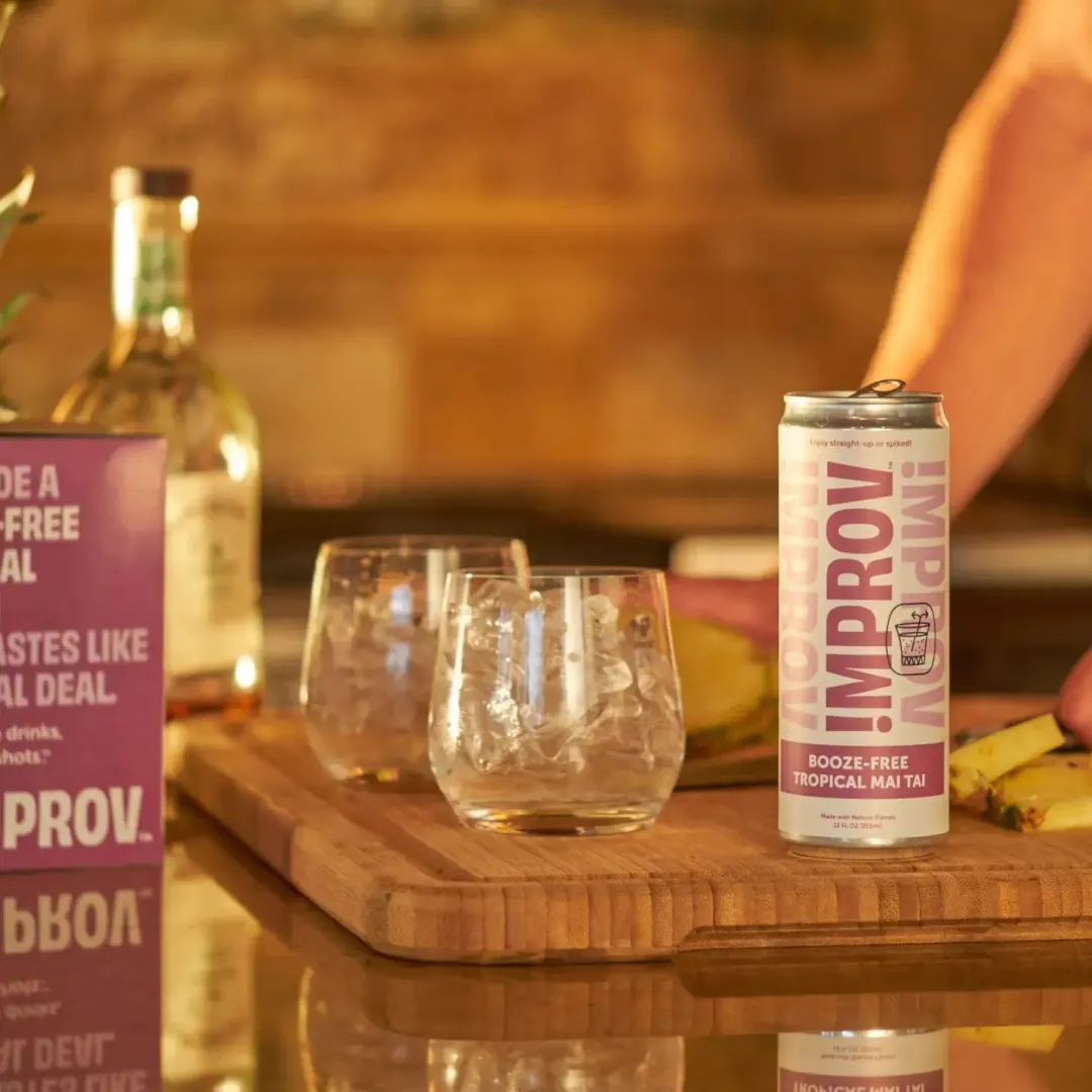 IMPROV Booze-Free Tropical Mai Tai 4x4pk Case