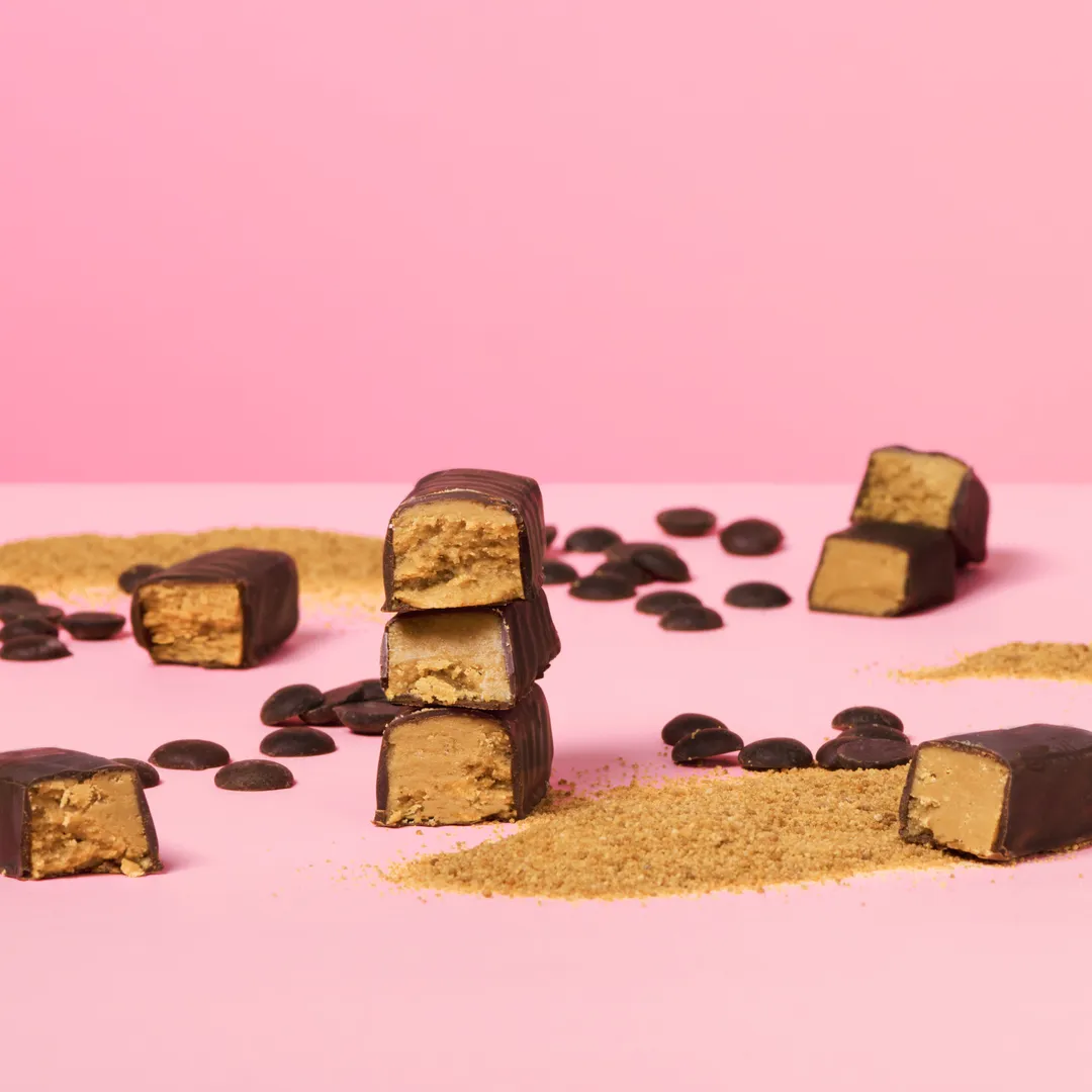 Dark Chocolate Maple Tahini Crunch Bars