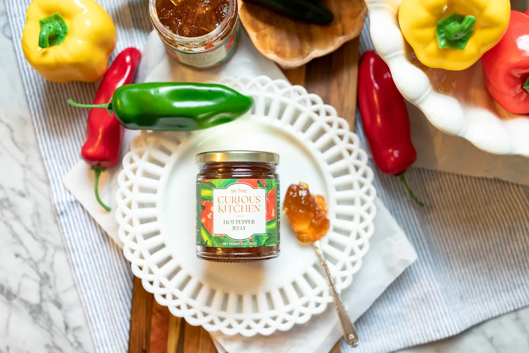 Hot Pepper Jelly 9 oz | Sweet Heat Gourmet Spread