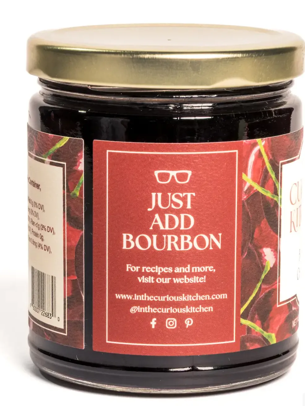 Bourbon Infused Cocktail Cherries | Boozy Cherries 9 oz