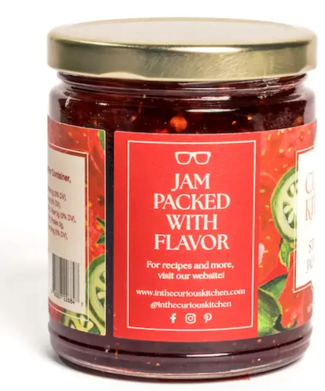 Strawberry Jalapeño Jam 9 oz | Gourmet Sweet & Spicy Spread