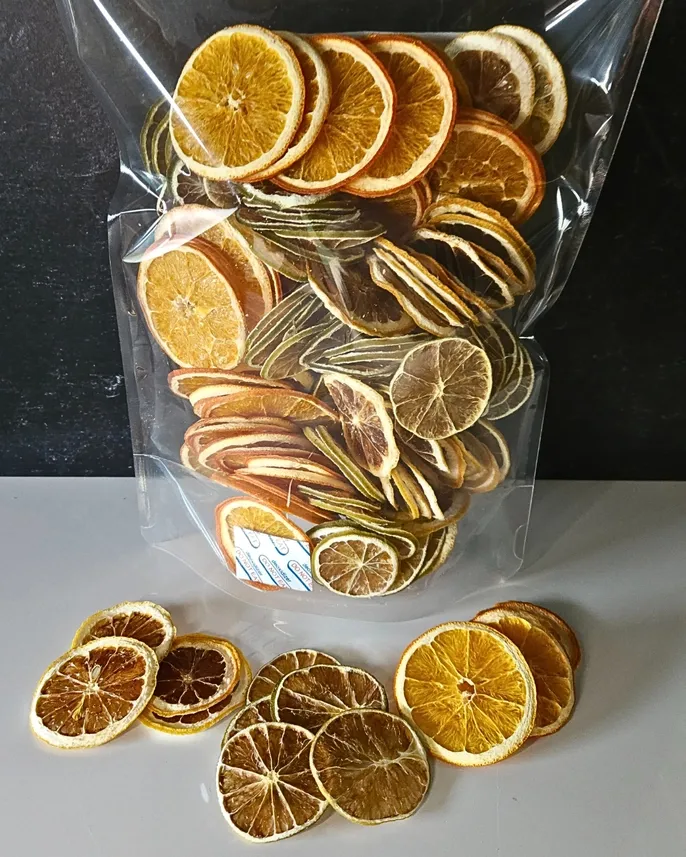 Bulk Dehydrated Fruit Garnishes (Mixed Citrus 12oz)