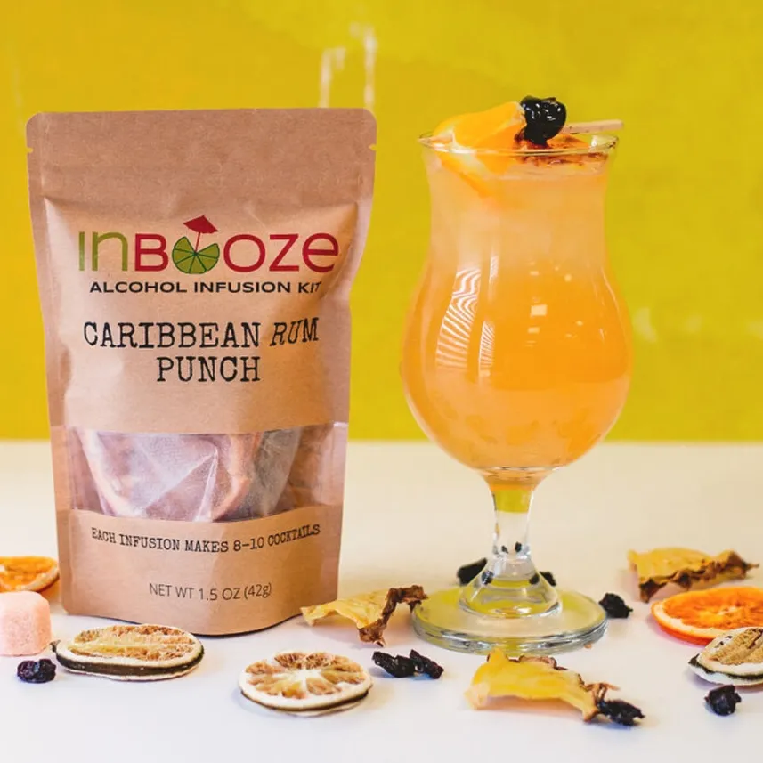 Caribbean Rum Punch Alcohol Infusion Cocktail Kit