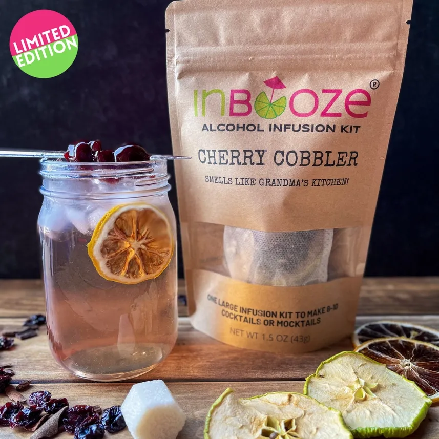 Cherry Cobbler Alcohol Infusion Cocktail Kit
