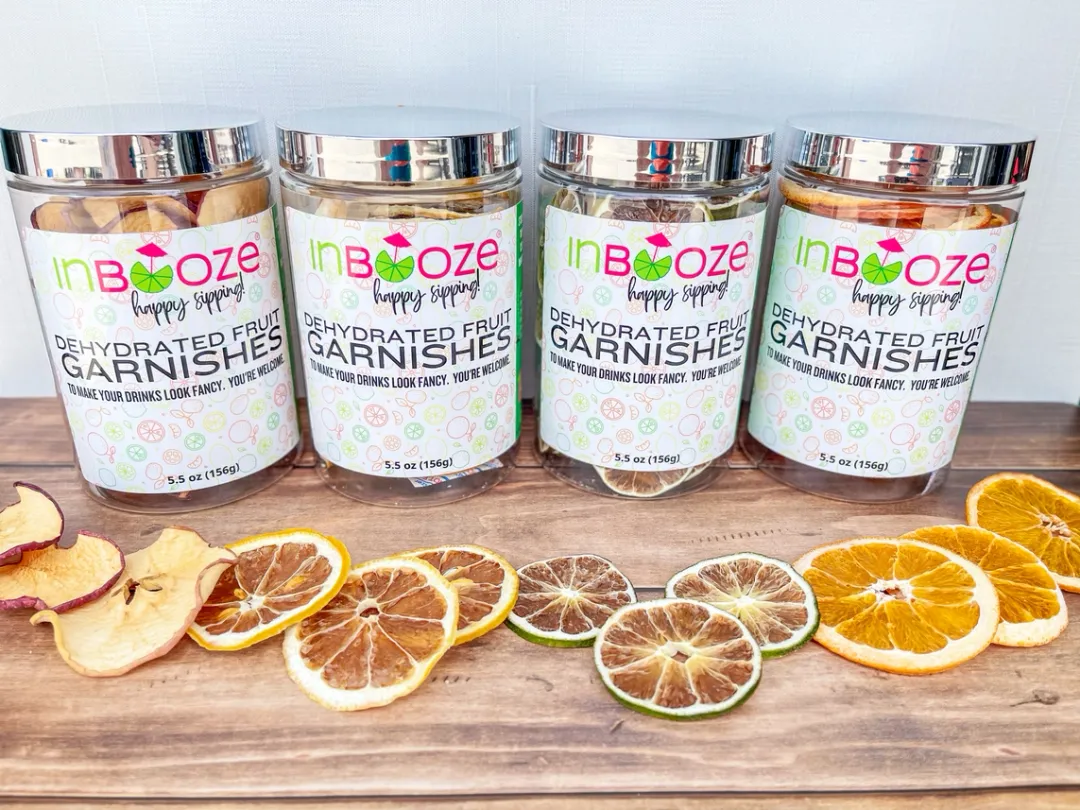 Dehydrated Grapefruit Cocktail Garnish - Bar Cart Jar
