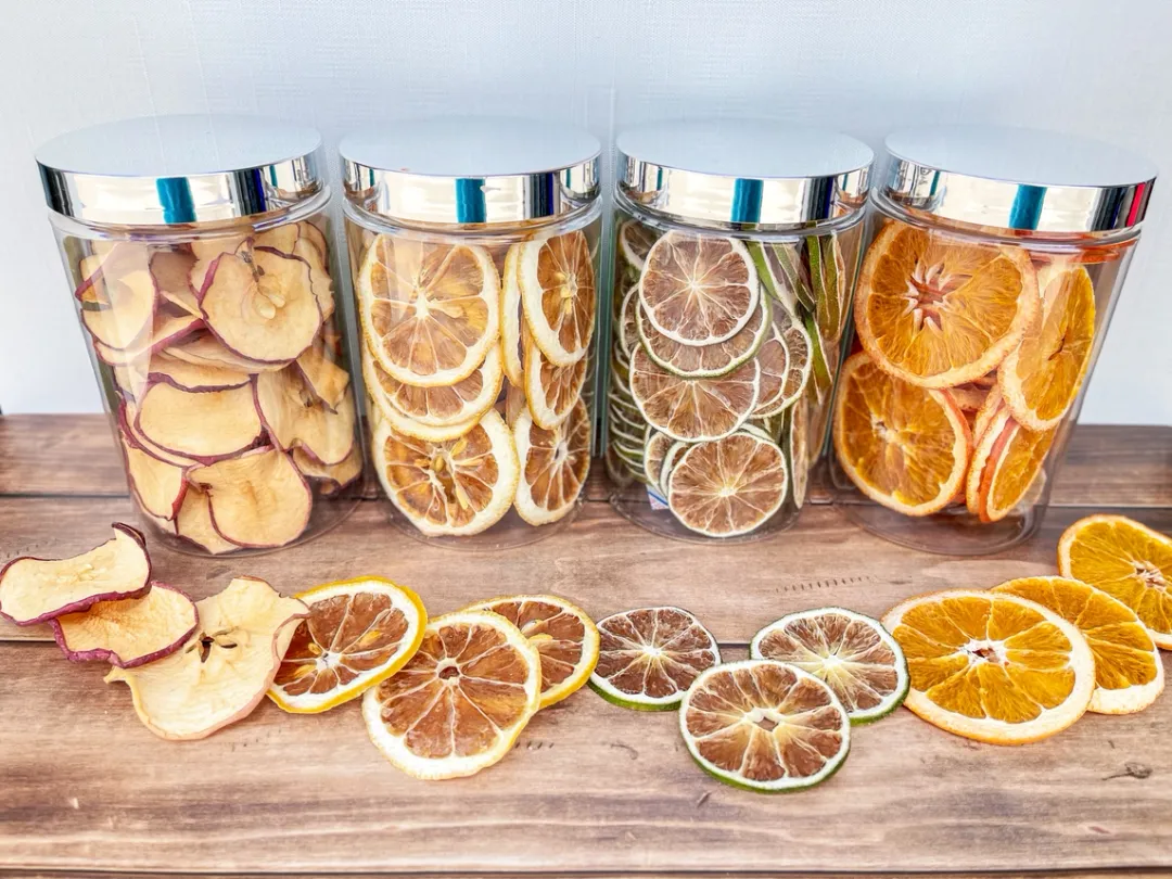 Dehydrated Mixed Citrus Cocktail Garnish - Bar Cart Jar