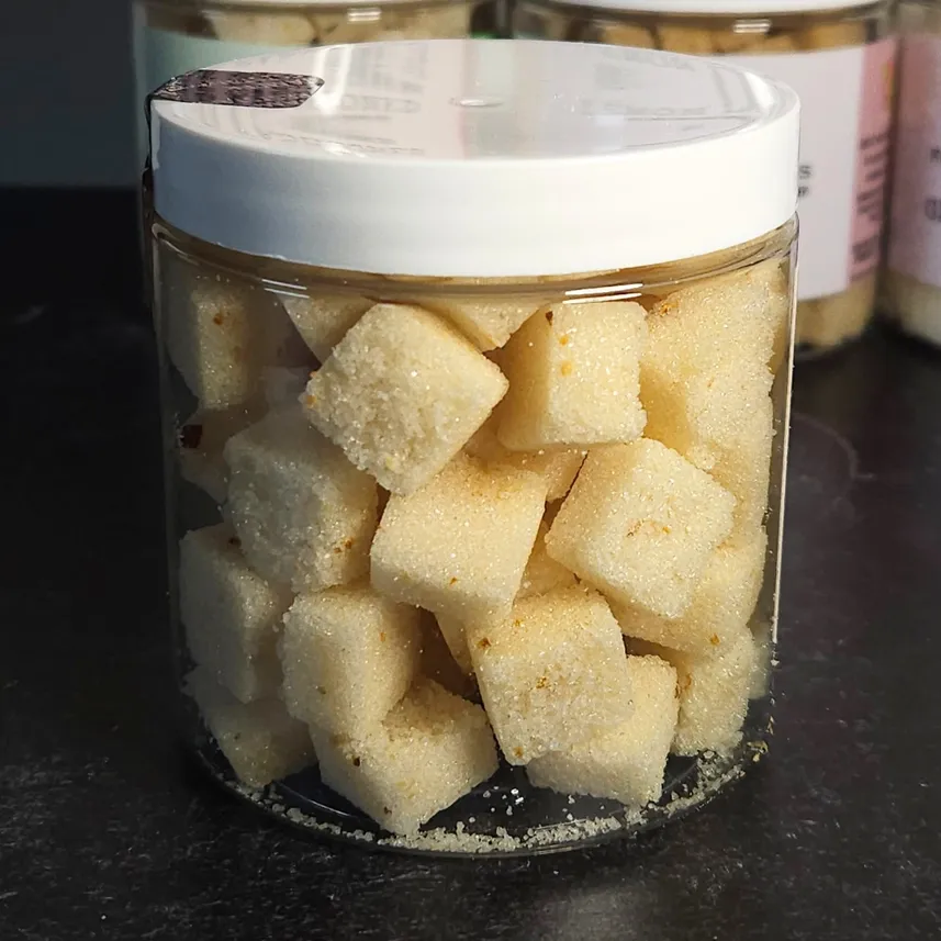 Honey Lemon Flavored Sugar Cubes
