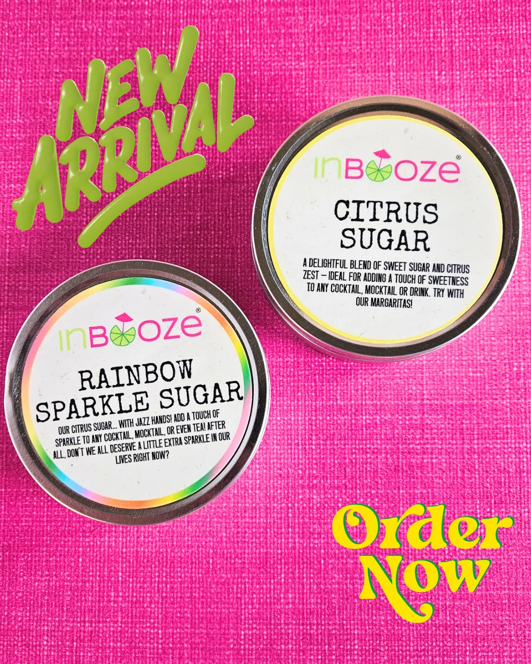 Cocktail Rim Tins - Citrus Sugar