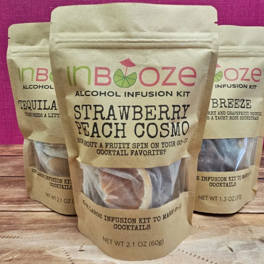 Strawberry Peach Cosmo Alcohol Infusion Cocktail Kit