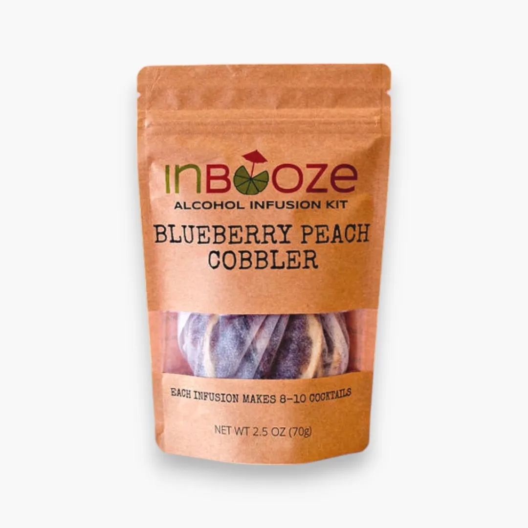 Blueberry Peach Cobbler Alcohol Infusion Cocktail Kit