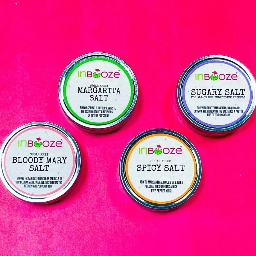 Cocktail Salt Rim Tins - Easy Glass Rimmers For Cocktails (Spicy Salt)