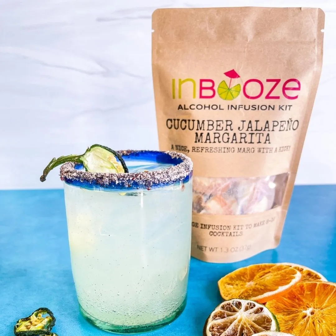Cucumber Jalapeño Margarita Alcohol Infusion Cocktail Kit