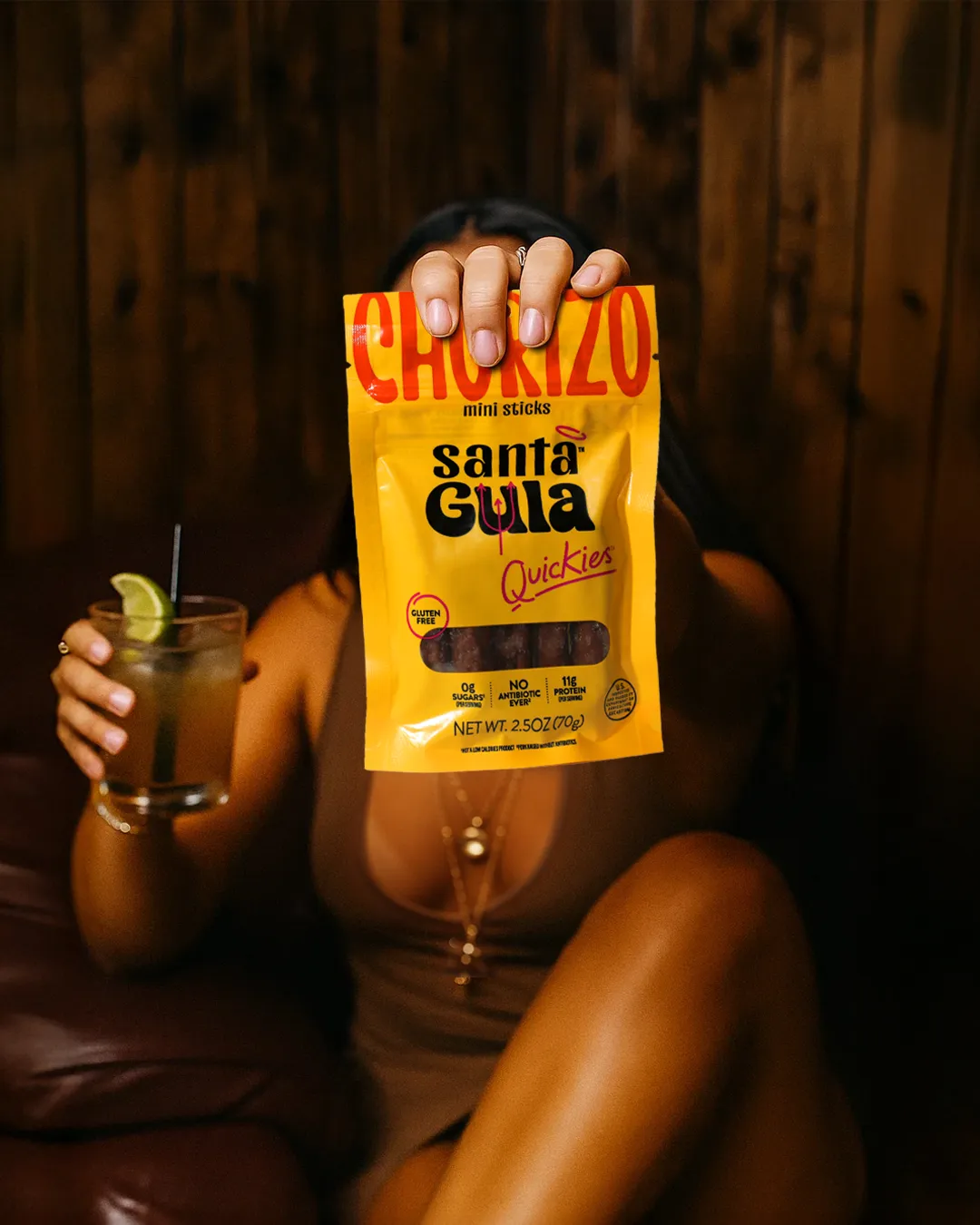 Santa Gula Chorizo Quickies — Dry Cured Spanish Pork Mini Sticks