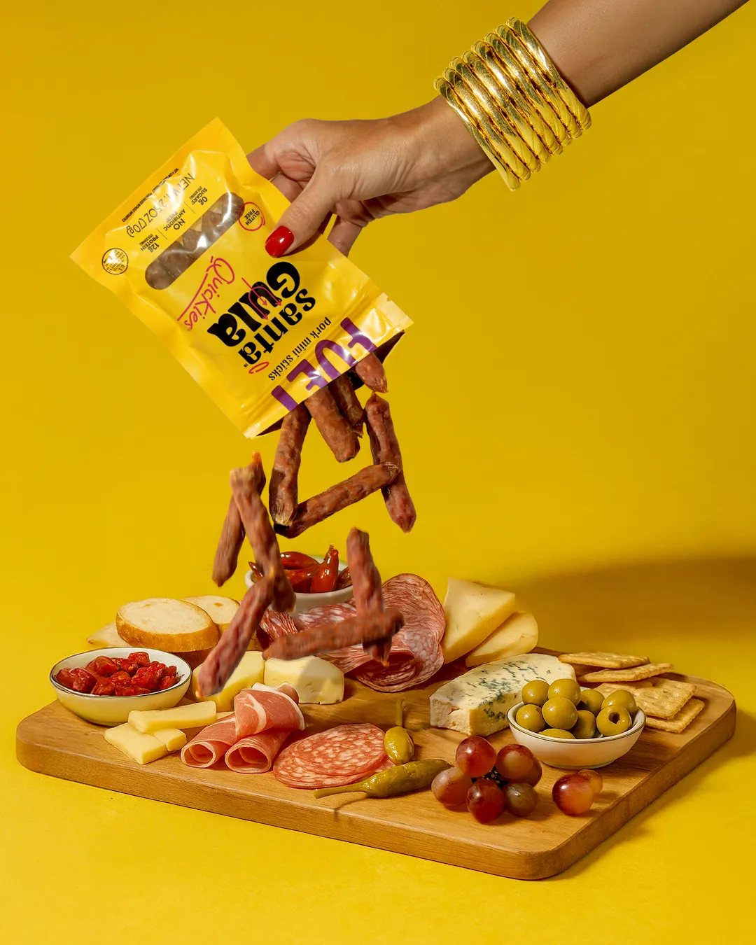 Santa Gula Fuet Quickies — Dry Cured Spanish Pork Mini Sticks