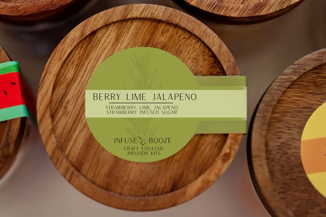 Berry Lime Jalapeno - 16 oz Jar (Makes 8-10 Cocktails)