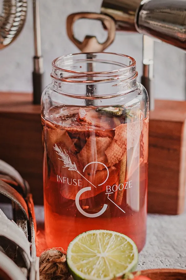 Berry Lime Jalapeno - 16 oz Jar (Makes 8-10 Cocktails)